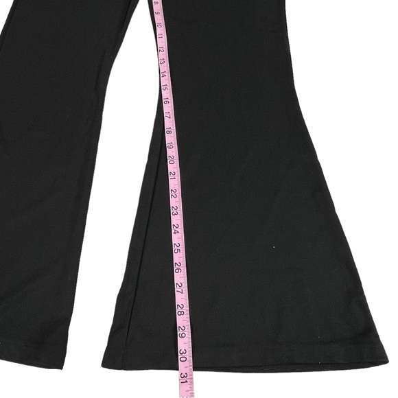Wild Fable size Xl thick, comfy, soft, stretchy black bell bottoms leggings NWOT - Picture 7 of 9